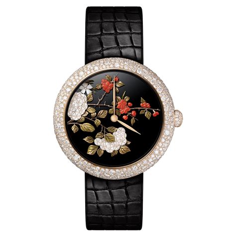 Mademoiselle Privé Coromandel Glyptic watch